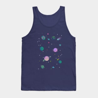 outer space Tank Top